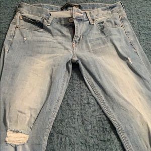 Express jeans white wash